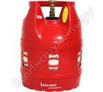 Газовый баллон 12 литров, композитный LITESAFE вентиль красный с индикатором остатка