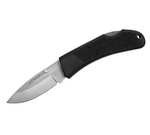Нож 17мм складной-викидной с обрезиненной ручкой, универсальный, карманный, черный STAYER