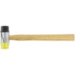 Молоток  340гх35мм резиновые бойки рихтовочный комбинированная головка деревянная ручка SPARTA