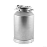 Фляга-бидон 25 литров алюминиевая под мед самогонный аппарат пищевая долговечная легкая КАЛИТВА Р