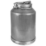 Фляга-бидон 40 литров алюминиевая с ручками пищевая молочная КАЛИТВА РООСИЯ