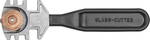 Стеклорез роликовый  3 режущих элемента ЗУБР ЭКСПЕРТувеличенная упрочненная головка черная ручка