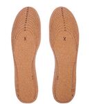 Стельки для обуви универсальные из махровой ткани и натуральной пробки, размер 35-46